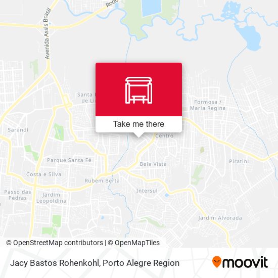 Jacy Bastos Rohenkohl map