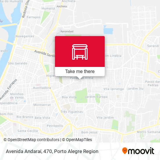 Avenida Andaraí, 470 map