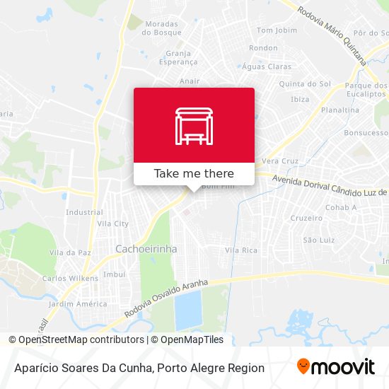 Aparício Soares Da Cunha map