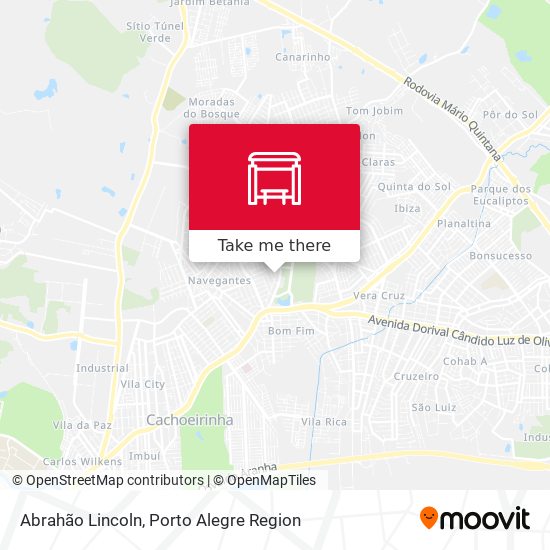 Abrahão Lincoln map