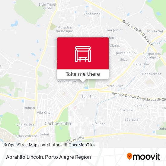 Abrahão Lincoln map