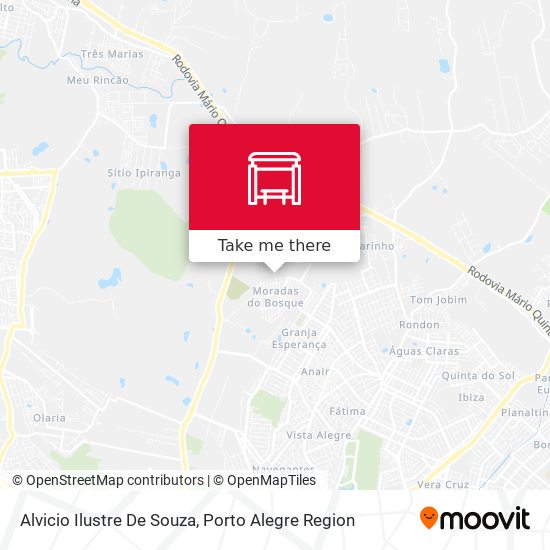 Alvicio Ilustre De Souza map