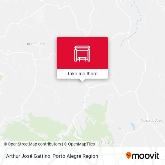 Arthur José Gattino map