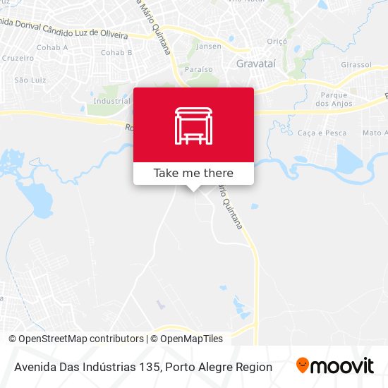 Avenida Das Indústrias 135 map
