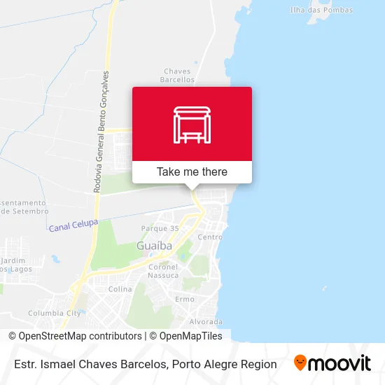 Estr. Ismael Chaves Barcelos map