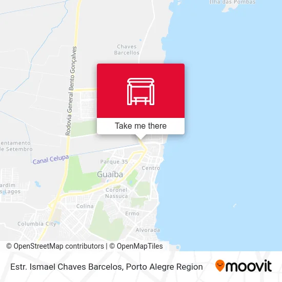 Estr. Ismael Chaves Barcelos map