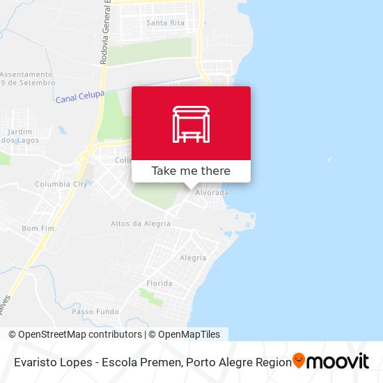 Evaristo Lopes - Escola Premen map