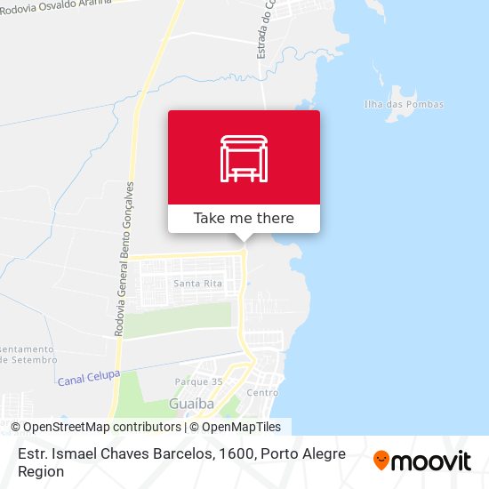 Estr. Ismael Chaves Barcelos, 1600 map