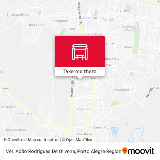 Ver. Adão Rodrigues De Oliveira map