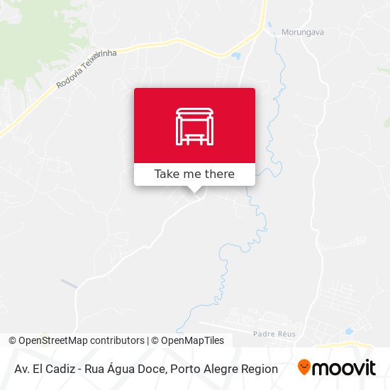 Av. El Cadiz - Rua Água Doce map