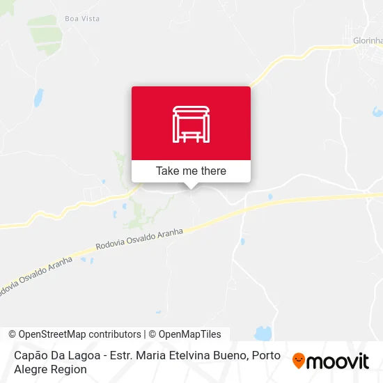Capão Da Lagoa - Estr. Maria Etelvina Bueno map