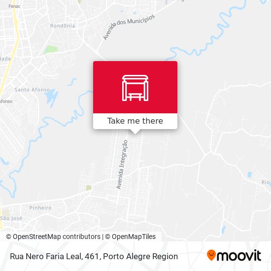 Rua Nero Faria Leal, 461 map