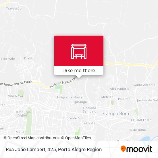 Rua João Lampert, 425 map