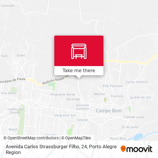 Avenida Carlos Strassburger Filho, 24 map