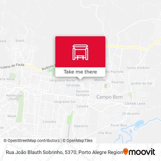 Rua João Blauth Sobrinho, 5370 map