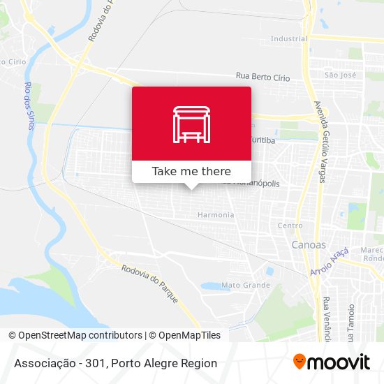Associação - 301 map