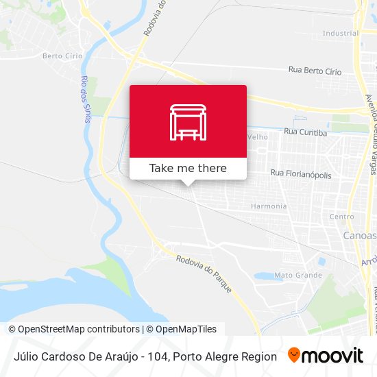 Júlio Cardoso De Araújo - 104 map