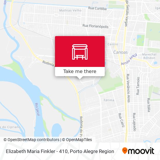 Elizabeth Maria Finkler - 410 map