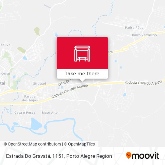 Estrada Do Gravatá, 1151 map