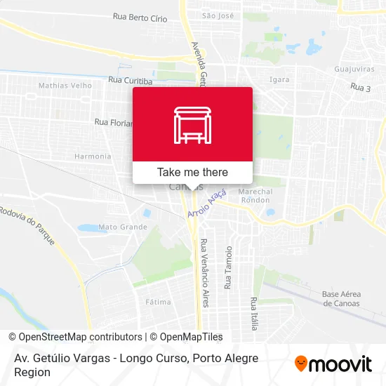 Av. Getúlio Vargas - Longo Curso map