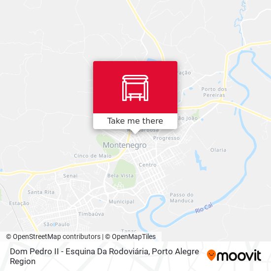 Dom Pedro II - Esquina Da Rodoviária map