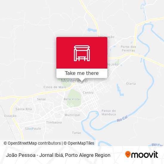 João Pessoa - Jornal Ibiá map