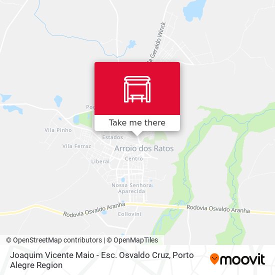 Joaquim Vicente Maio - Esc. Osvaldo Cruz map