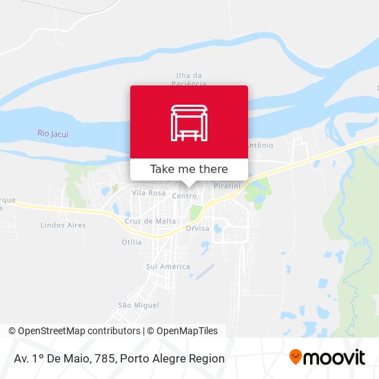 Av. 1º De Maio, 785 map