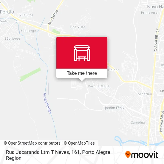 Rua Jacaranda Ltm T Neves, 161 map