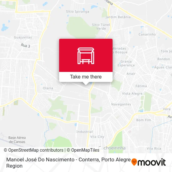 Manoel José Do Nascimento - Conterra map
