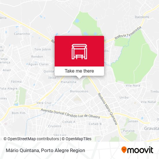 Mário Quintana map