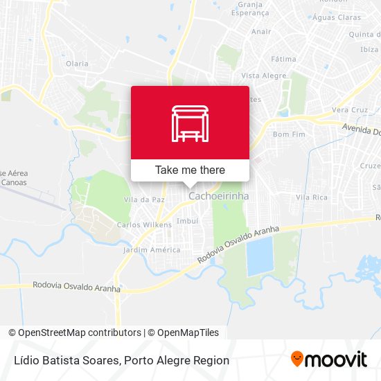 Lídio Batista Soares map