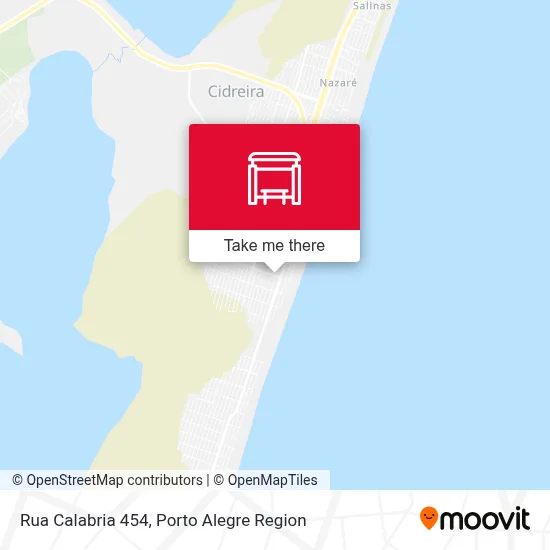 Rua Calabria 454 map