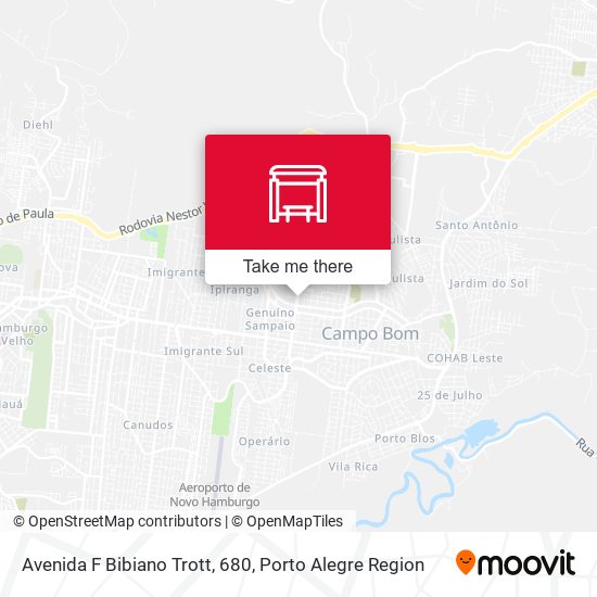 Avenida F Bibiano Trott, 680 map