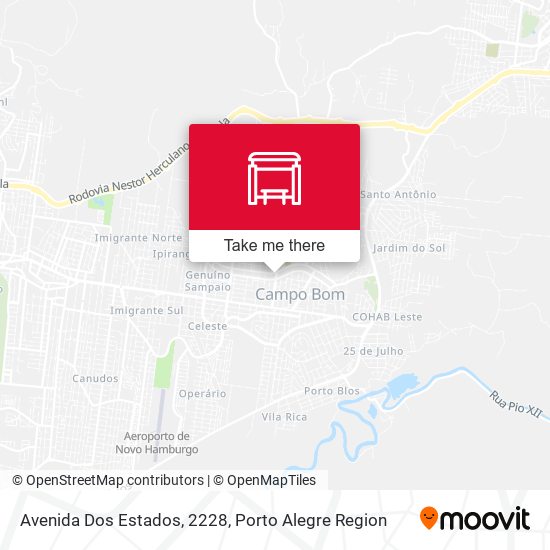 Avenida Dos Estados, 2228 map