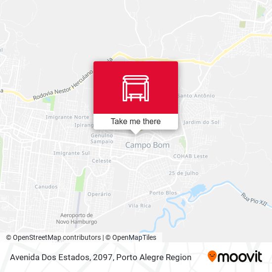 Avenida Dos Estados, 2097 map