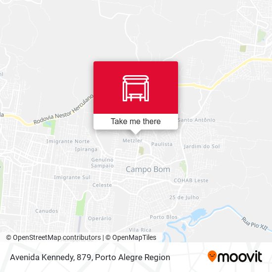 Avenida Kennedy, 879 map