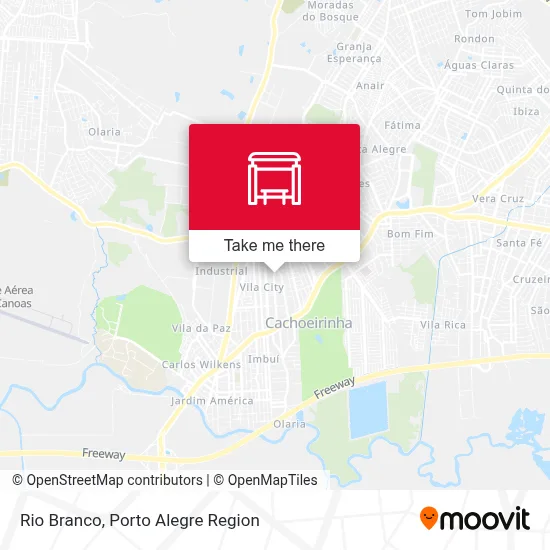 Rio Branco map