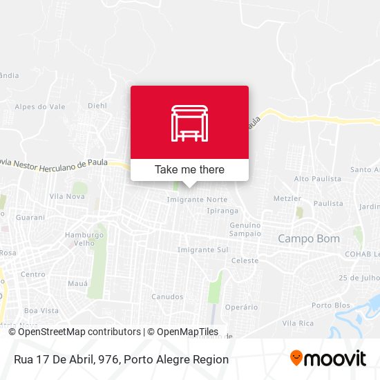 Rua 17 De Abril, 976 map