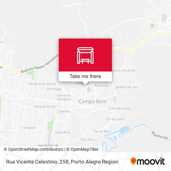 Rua Vicente Celestino, 258 map