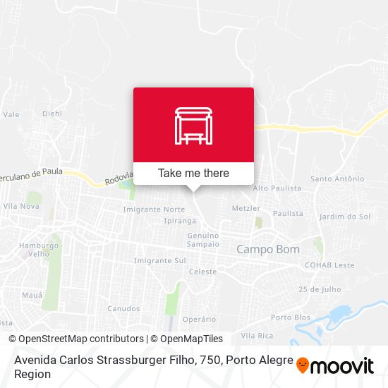 Avenida Carlos Strassburger Filho, 750 map