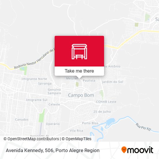 Avenida Kennedy, 506 map