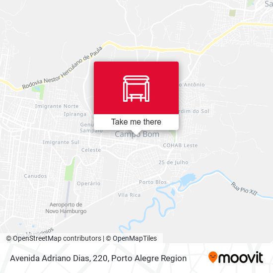 Avenida Adriano Dias, 220 map
