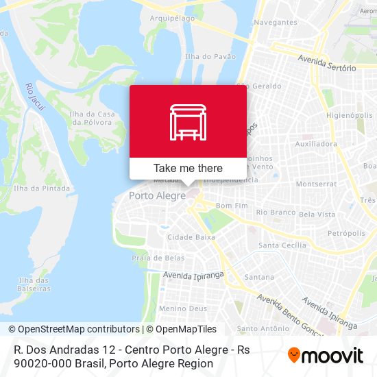 Mapa R. Dos Andradas 12 - Centro Porto Alegre - Rs 90020-000 Brasil