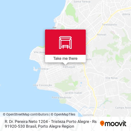 Mapa R. Dr. Pereira Neto 1204 - Tristeza Porto Alegre - Rs 91920-530 Brasil