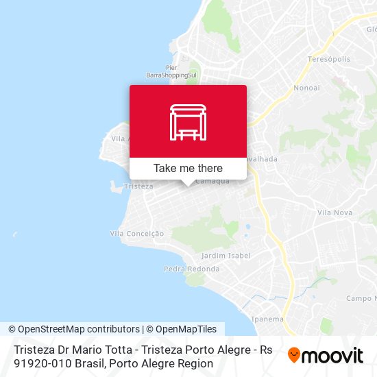 Mapa Tristeza Dr Mario Totta - Tristeza Porto Alegre - Rs 91920-010 Brasil