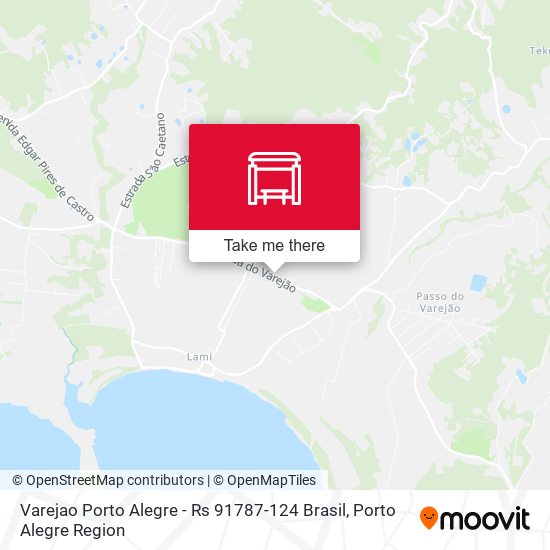 Varejao Porto Alegre - Rs 91787-124 Brasil map
