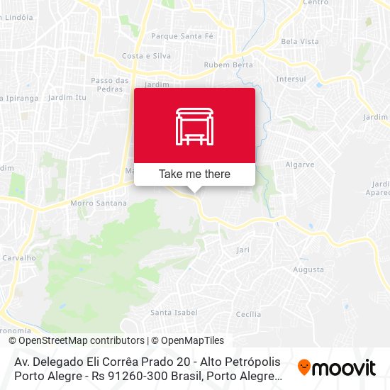 Av. Delegado Eli Corrêa Prado 20 - Alto Petrópolis Porto Alegre - Rs 91260-300 Brasil map