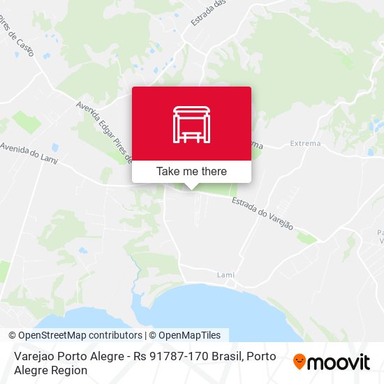 Varejao Porto Alegre - Rs 91787-170 Brasil map