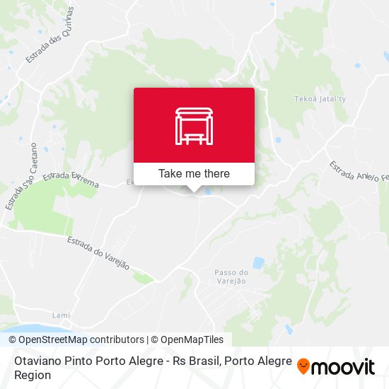 Otaviano Pinto Porto Alegre - Rs Brasil map